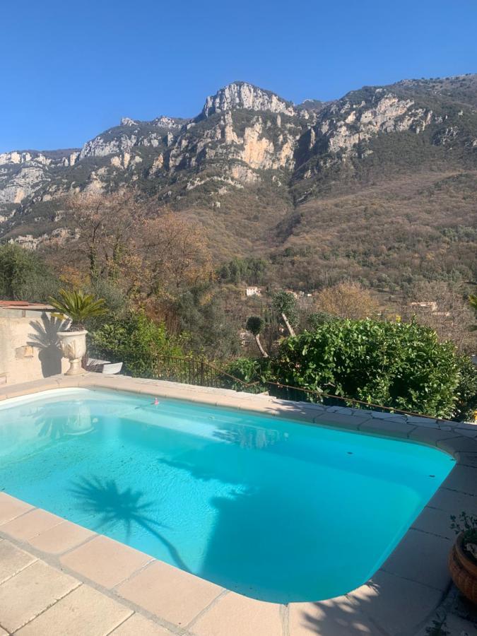 Charmante Maison Avec Piscine Gourdon  Buitenkant foto